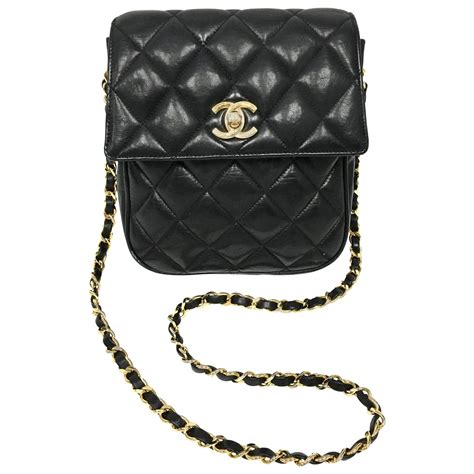 real leather vintage chanel